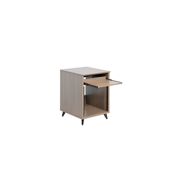 Gator Frameworks GFW-ELITEDESKRK-GRY Rack studio 10U in grigio driftwood<br>