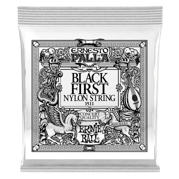 Ernie Ball 1511 Ernesto Palla Black 1ª .028
