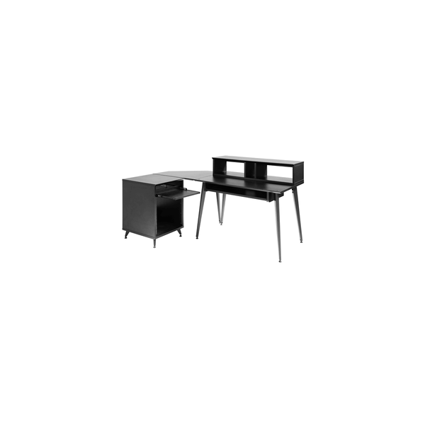Gator Frameworks GFW-ELITEDESK-BLK Scrivania workstation Elite per studi e creator<br>