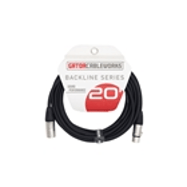 Gator Cableworks GCWB-XLR-20 Cavo XLR 6 m Serie Backline