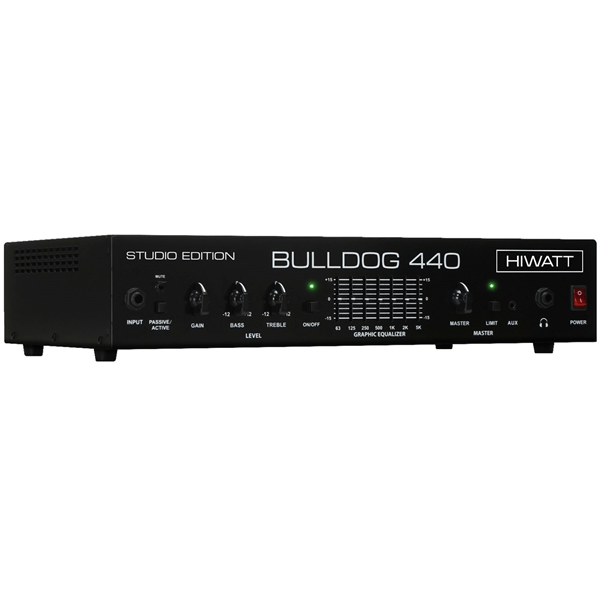 Hiwatt Bulldog 440 Studio testata per basso 440 W versione studio