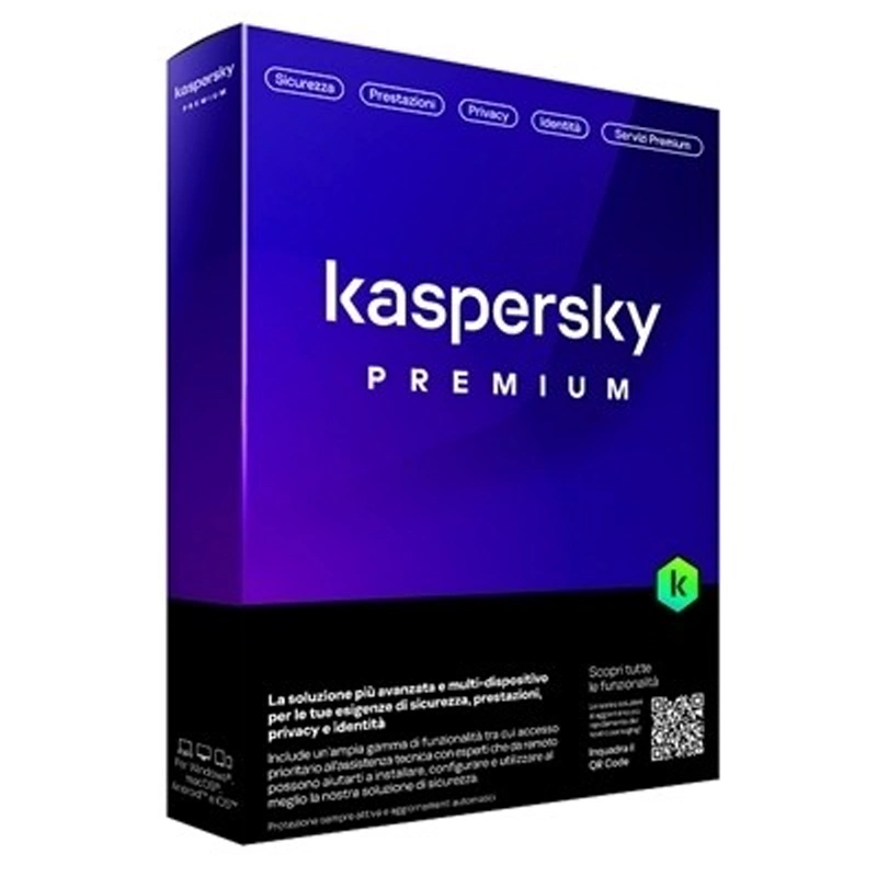 Ssb Software KASPERSKY PREMIUM - SOFTWARE SICUREZZA 3 DEVICE / 1Y - SUPERSLIMBOX ...