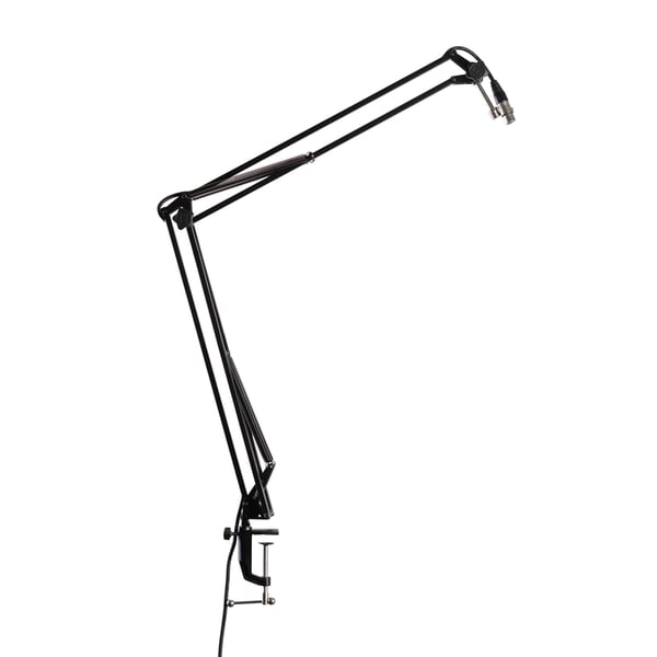 Gator Frameworks GFWMICBCBM1000 - Asta microfonica broadcast con montaggio da scrivania