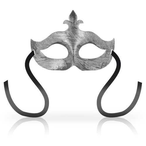 OHMAMA MASKS OHMAMA - MASCHERE MASCHERA FIORE DE LIS ARGENTO