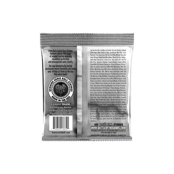 Ernie Ball 3834 Super Slinky Coated 45-100