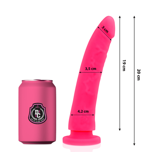 DELTACLUB DELTA CLUB - TOYS DILDO MEDICO ROSA IN SILICONE 20 CM -O- 4 CM