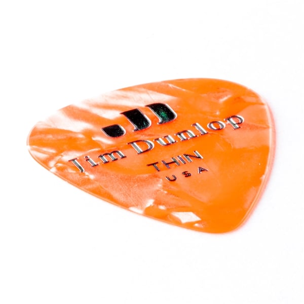 Dunlop 483P#08 Orange Perloid - Thin