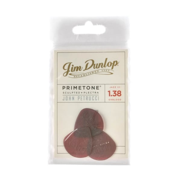 Dunlop 518PJPRD John Petrucci Primetone Jazz III Red, Player/3