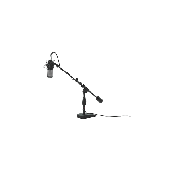 Gator Frameworks GFW-MIC-0822 Supporto microfono con asta telescopica per desktop e strumenti