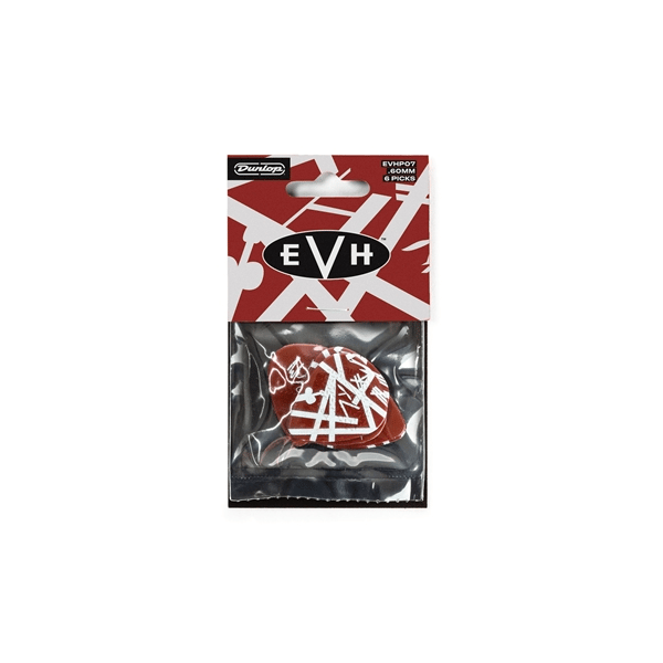 Dunlop EVHP07 EVH Shark Guitar Plettri Max Grip 0.60 mm 6/Player