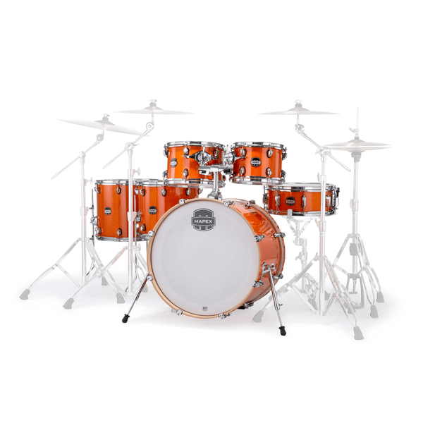MAPEX IT MM628SFUOG MARS MAPLE STUDIOEASE 6 PEZZI GLOSSY AMBER