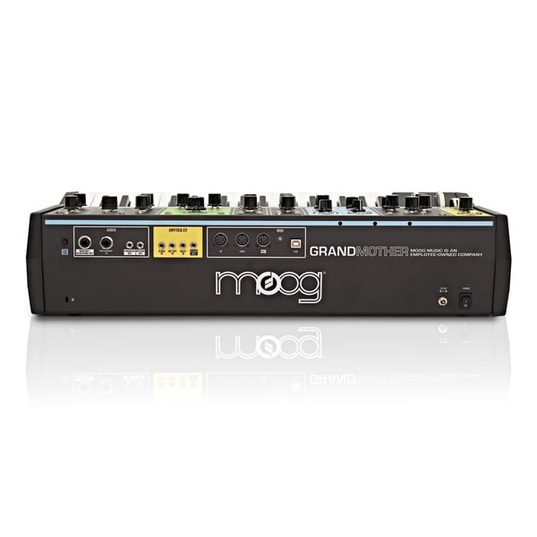 MOOG MUSIC IND. MOOG GRANDMOTHER SINTETIZZATORE ANALOGICO SEMI-MODULARE CON ARPEGGIATORE SEQUENCER RIVERBERO A MOLLA