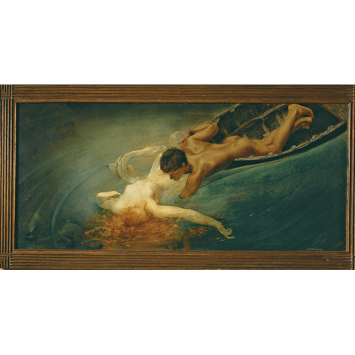 Giulio Aristide Sartorio La sirena (Abisso verde) 1893