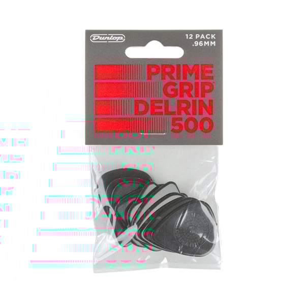 Dunlop 450P096 Prime Grip Delrin 500 .96 mm Player's Pack/12