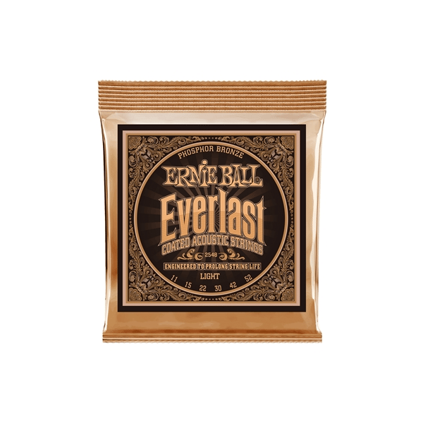 Ernie Ball 2548 Everlast Coated Phosphor Bronze Light 11-52