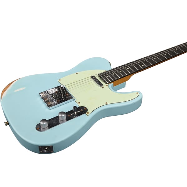 Eko Guitars VT-380 Relic Daphne Blue