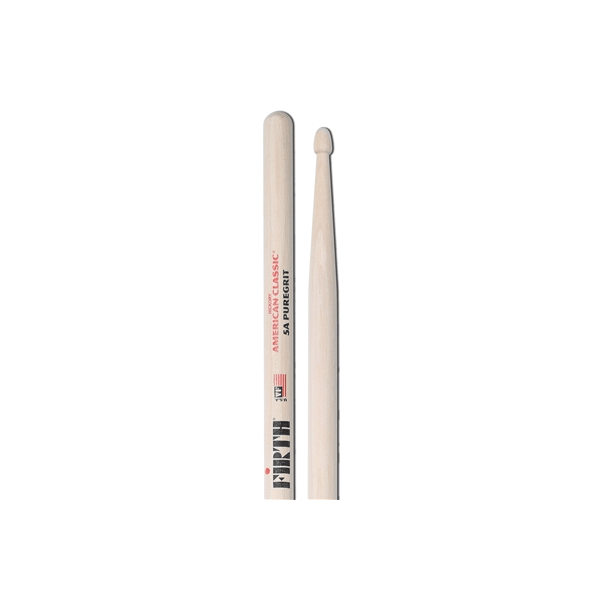 Vic Firth 5APG - Bacchette American Classic con punta in legno PureGrit