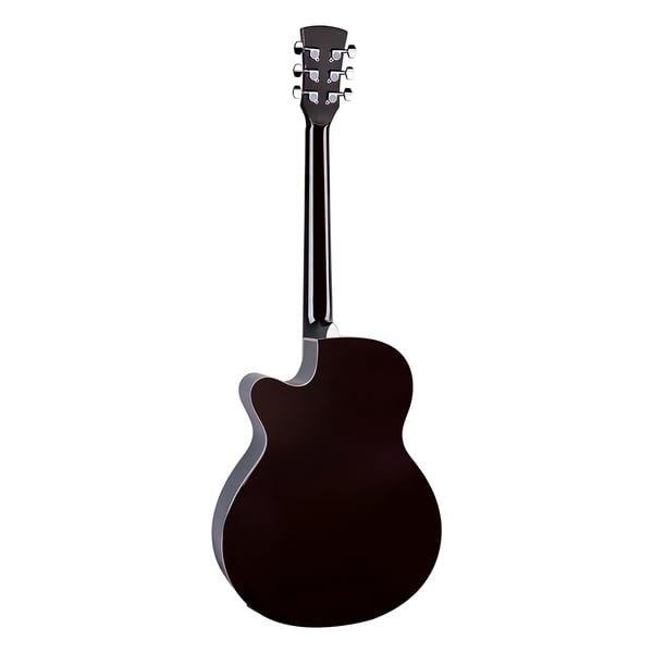 SOUNDSATION Chitarra acustica mini jumbo cutaway con top in abete e preamp. Modello YELLOWSTONE-MJCE-NT