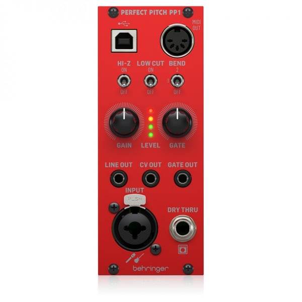 BEHRINGER PERFECT PITCH PP1 MODULO CONVERTITORE CHITARRA/AUDIO IN MIDI USB CV PER EURORACK