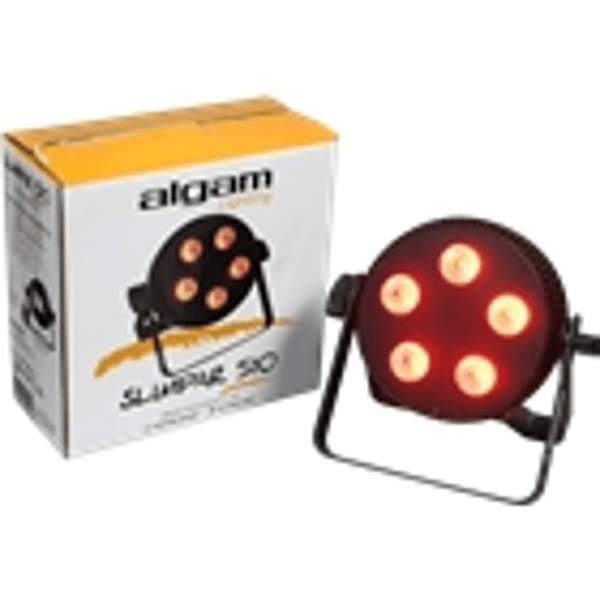 Algam Lighting SLIMPAR-510-HEX Proiettore Par LED 5 x 10W RGBWAU