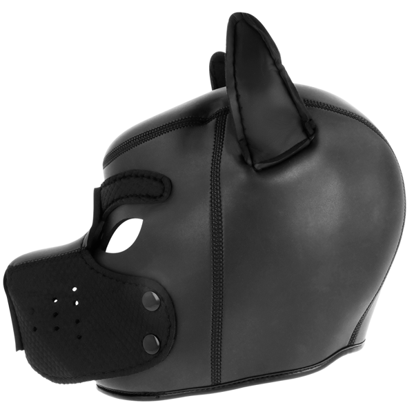 DARKNESS™ - MASQUE POUR CHIEN EN NÉOPRÈNE AVEC MUSEAU AMOVIBLE L