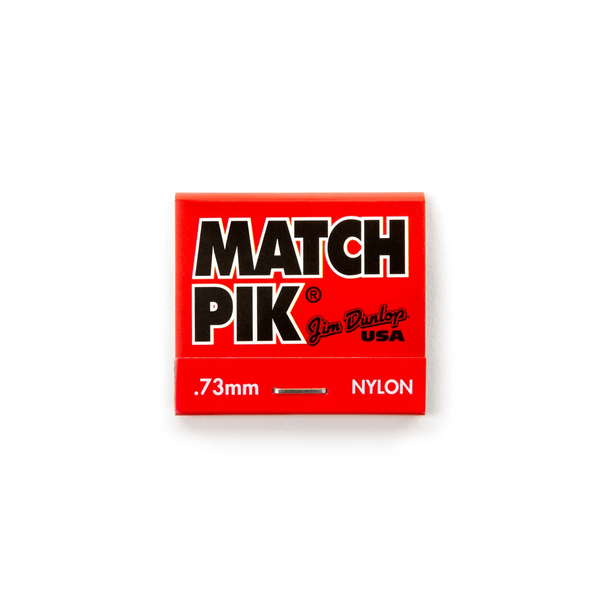 Dunlop 448R.73 Match Piks Nylon Medium Gray .73mm