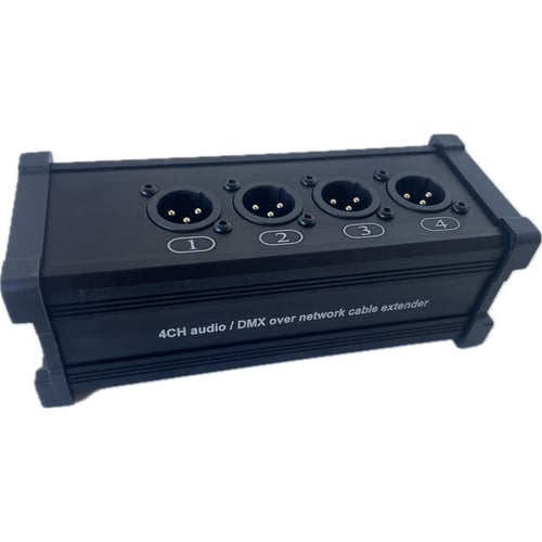 EXTREME RSAB5-4M MINI STAGEBOX EXTENDER AUDIO - DMX SU RJ45 CON 4 CONNETTORI XLR MASCHIO