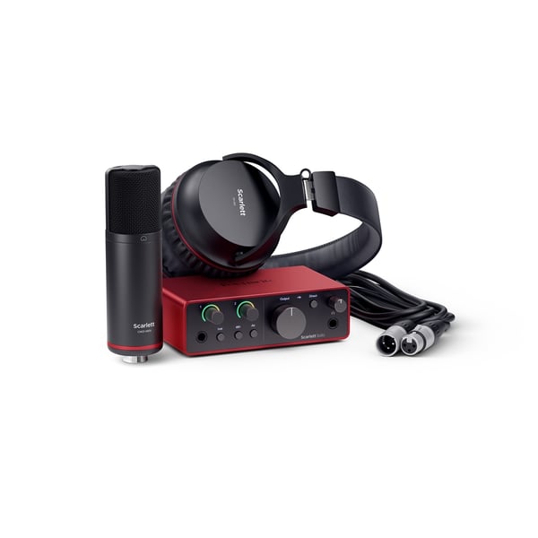 Focusrite SCHEDA AUDIO Scarlett Solo Studio 4th Gen