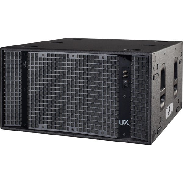 AUTO-AMPLIFICATO, 2X1700 W, 2X18" SUBWOOFER IMPILABILE, DASNET, NERO