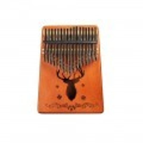 ANGEL Kalimba in mogano 17 note - design Deer