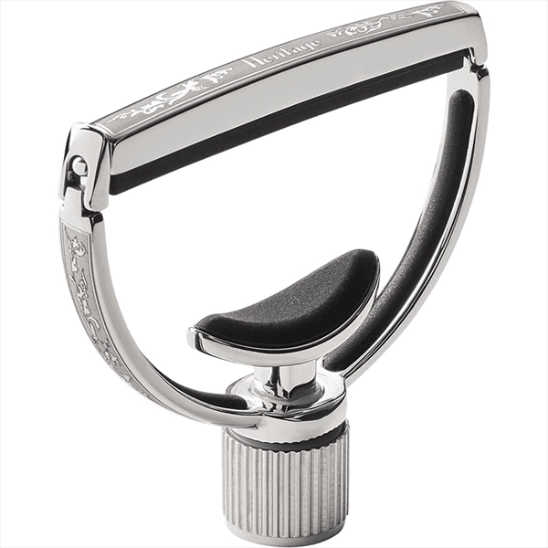 G7TH Heritage Style 3 Wide Silver Capo