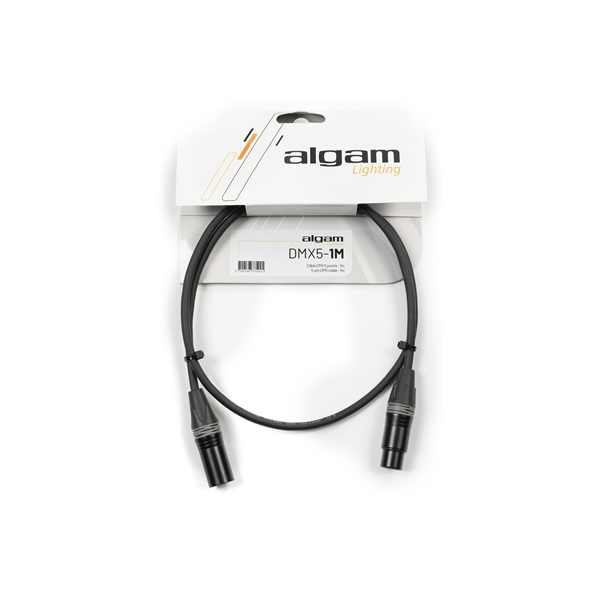 Algam Lighting DMX5-1M Cavo DMX 5 Poli 1 mt