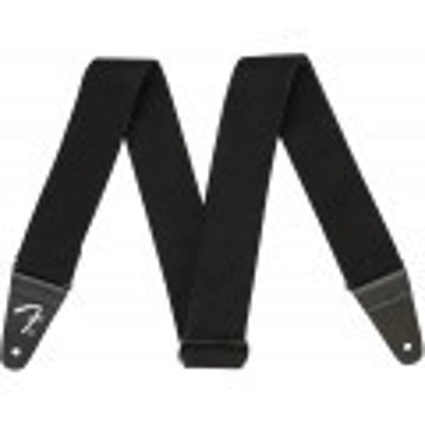 FENDER Tracolla supersoft, Black 2 ". Modello 0990642006