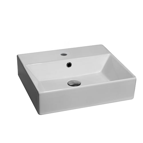 Lavabo da appoggio mod. la64 cm 50 x 42