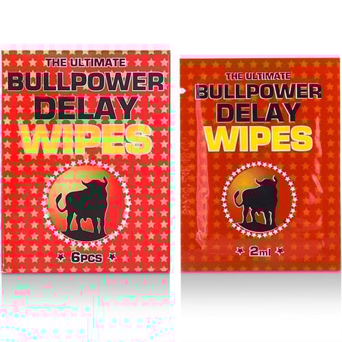 SALVIETTE BULLPOWER DELAY (6 X 2 ML) /it/de/fr/es/it/nl/