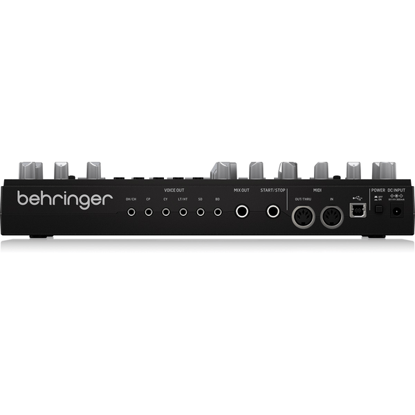 BEHRINGER RD-6 BK RHYTHM DESIGNER BLACK DRUM MACHINE NERA