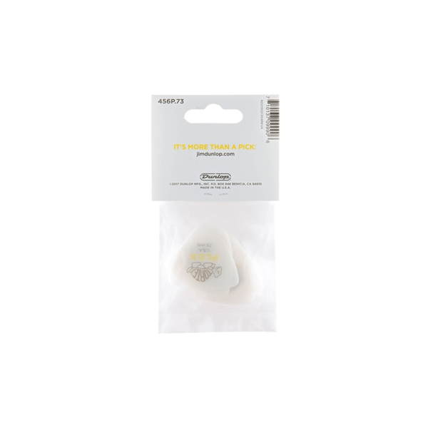 Dunlop 456P.73 Tortex Flex Triangle .73 mm Pack/6