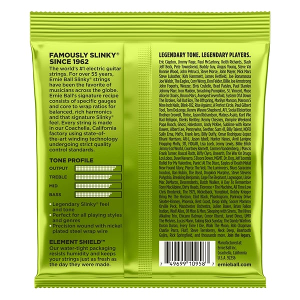 Ernie Ball 2629 Regular Slinky 8 str Elec Gtr St
