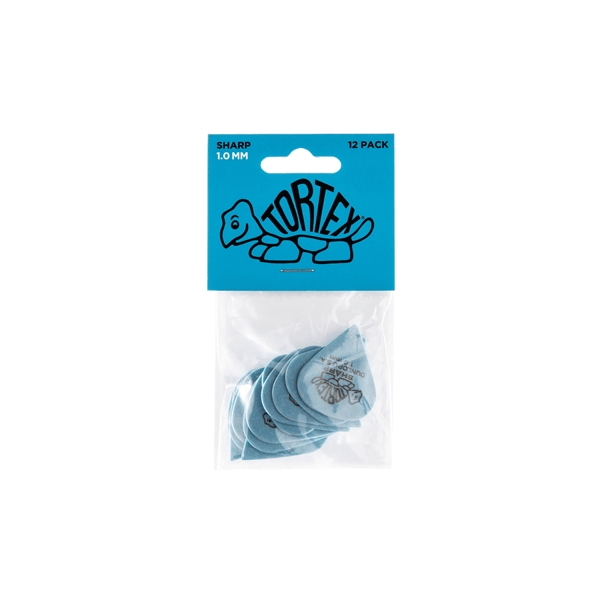 Dunlop 412P1.0 Tortex Sharp Blue