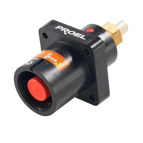 PROEL STAGE Spina da pannello Proel Lock. Colore: Nero. Fase: L2.