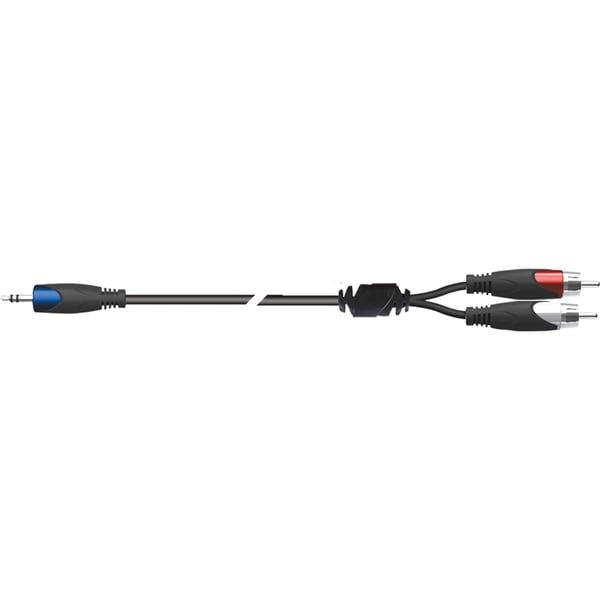 Quik Lok SX/40-3K Cavo Minijack Stereo/2 RCA Maschio