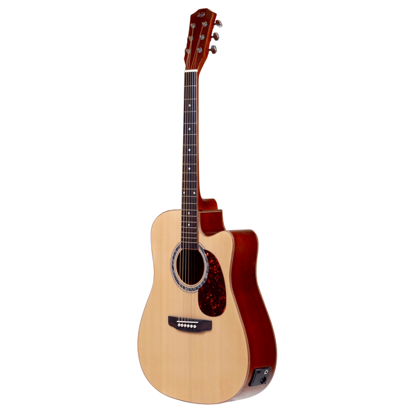 DE SALVO CHITARRA ACUSTICA SOLID CUT-AWAY NATURAL EQ - EXPERT