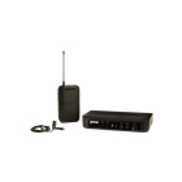 Shure BLX14E-CVL Sistema wireless BLX4E, BLX1, lavalier CVL-B/C-TQG. (M17)
