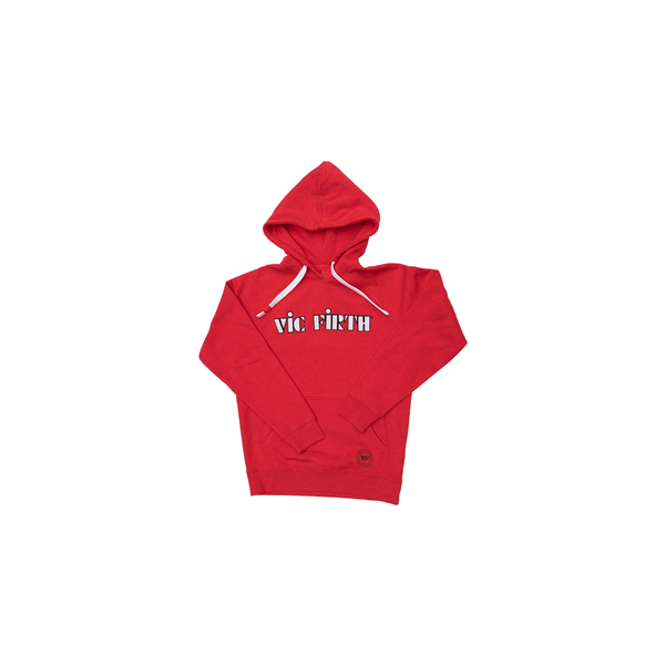 Vic Firth VAHD0012 RED PULLOVER HOODIE MEDIUM