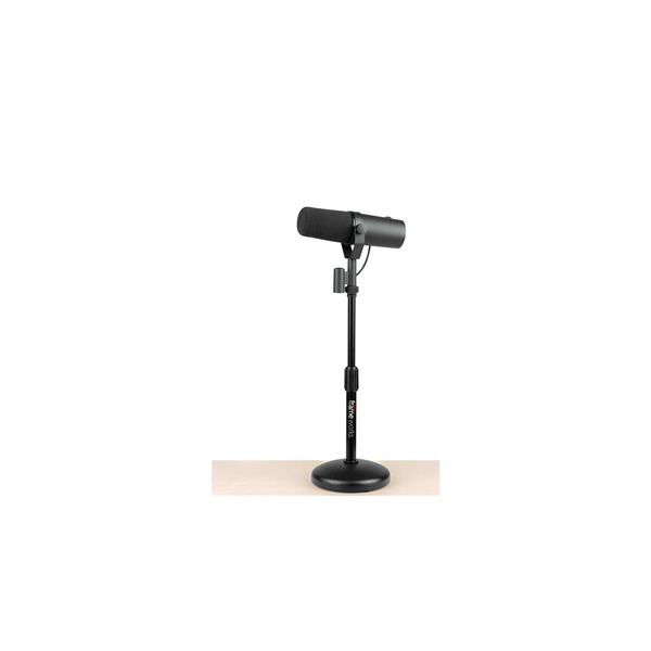 Gator Frameworks GFW-MIC-0501 Supporto per microfono da tavolo con base rotonda