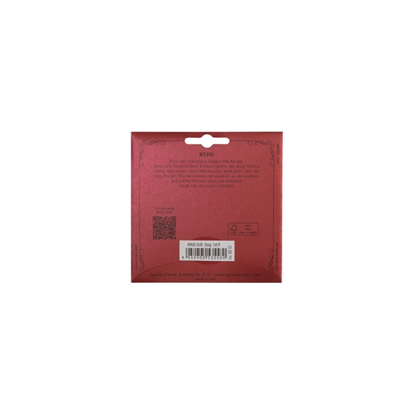 Aquila 62O Iraqi Oud Reds 1st ff strings