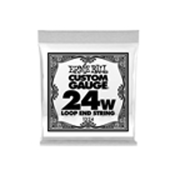 Ernie Ball 1324 Stainless Steel Wound Loop End .024