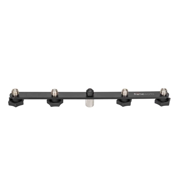 Gator Frameworks GFWMIC1TO4 Supporto barra microfonica 1 a 4