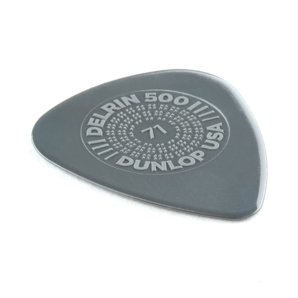 Dunlop 450R071 Prime Grip Delrin 500 .71 mm Bag/72