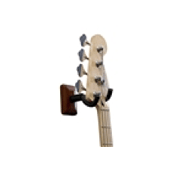 Gator Frameworks GFW-GTR-HNGRMHG Supporto a muro per chitarra con piastra mogano<br>